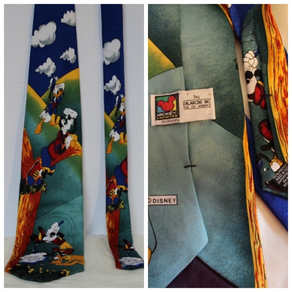 Mickey Mouse Golfing Tie  NWOT - Great Gift